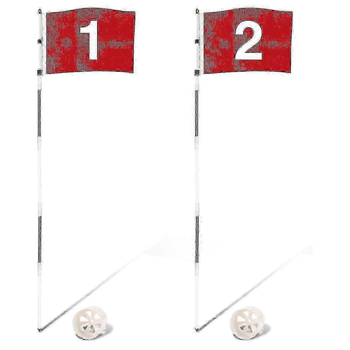 Golf Flagstick Golf Flag Golf Putting Flag For Backyard Practice Putting Green