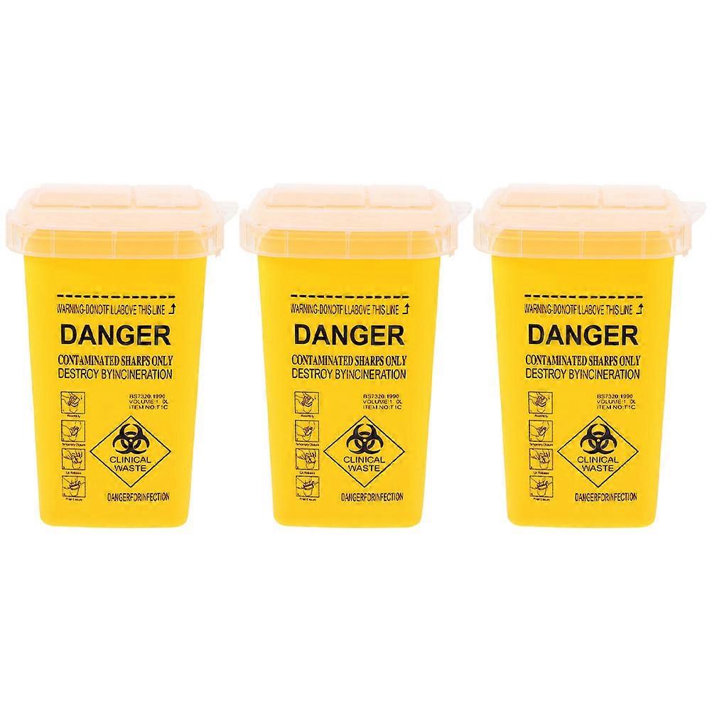 Needle Disposal Container Sharps Container Lid 3Pcs