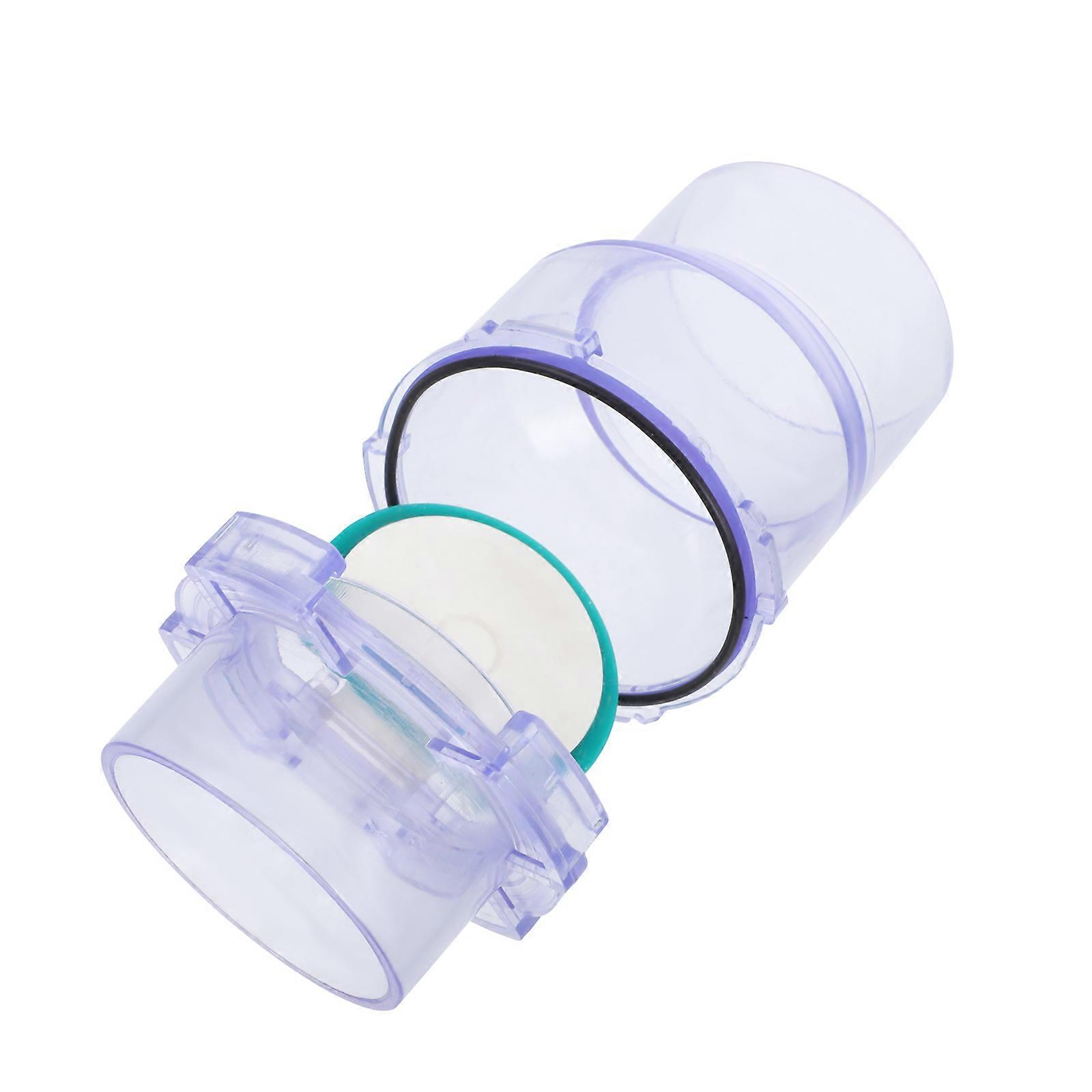 PVC Check Valve for Pipe with Oneway Function and Transparent Design for Easy Installation 1.5 inch