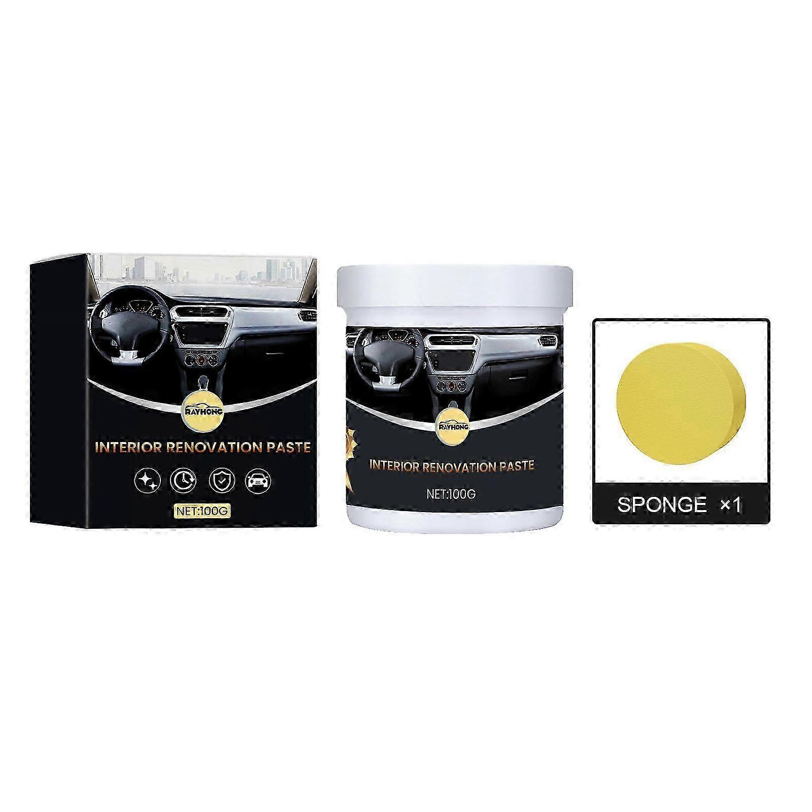 Interior Car Coating Paste - Hydrophobic, Dust-Proof, Restores Shine & Protects