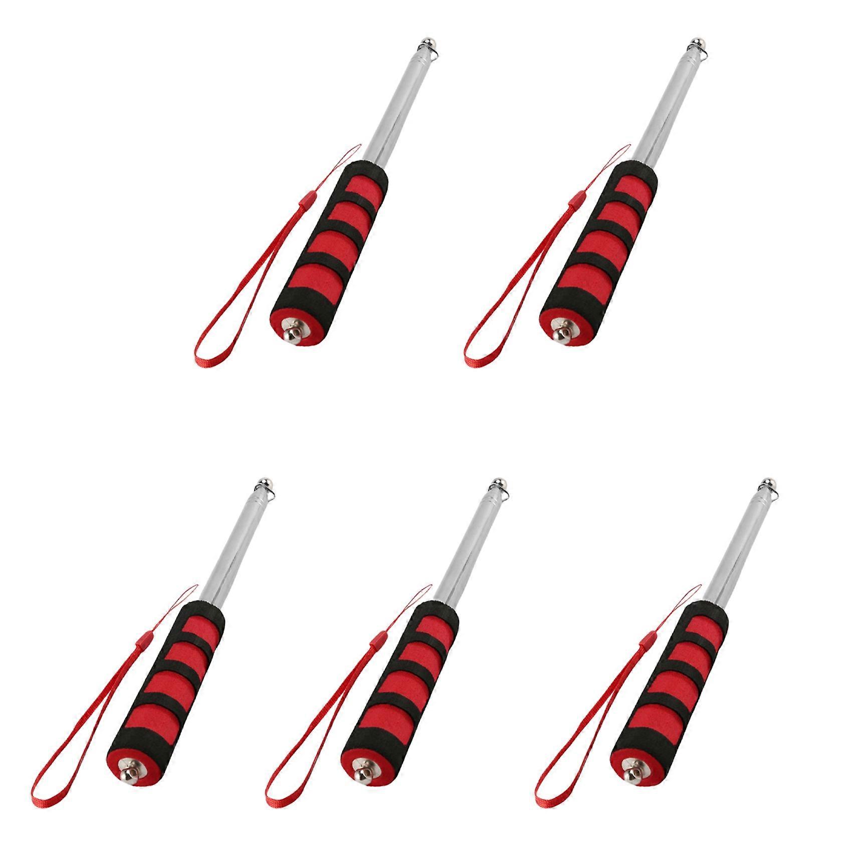 5X Extendable 2M Portable Telescopic Handheld Flag Pole Tool for Flags Windsock