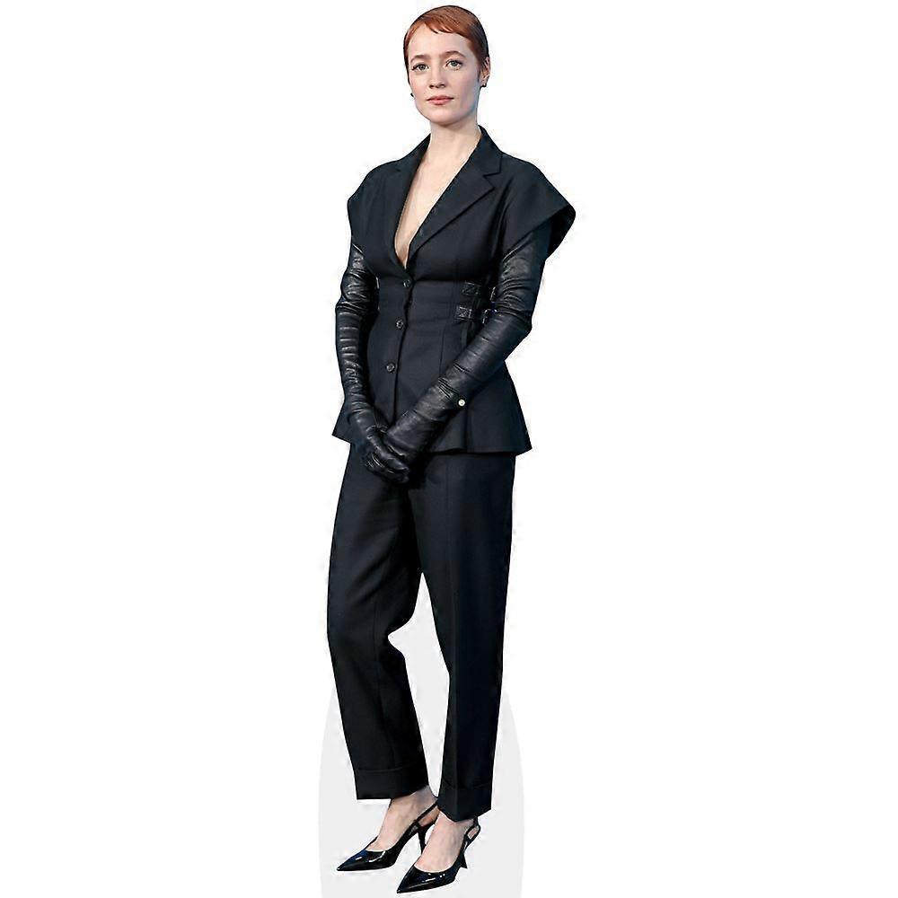 Leonie Benesch (Black Suit) Cardboard Cutout (lifesize OR mini size). Standee. Stand Up.