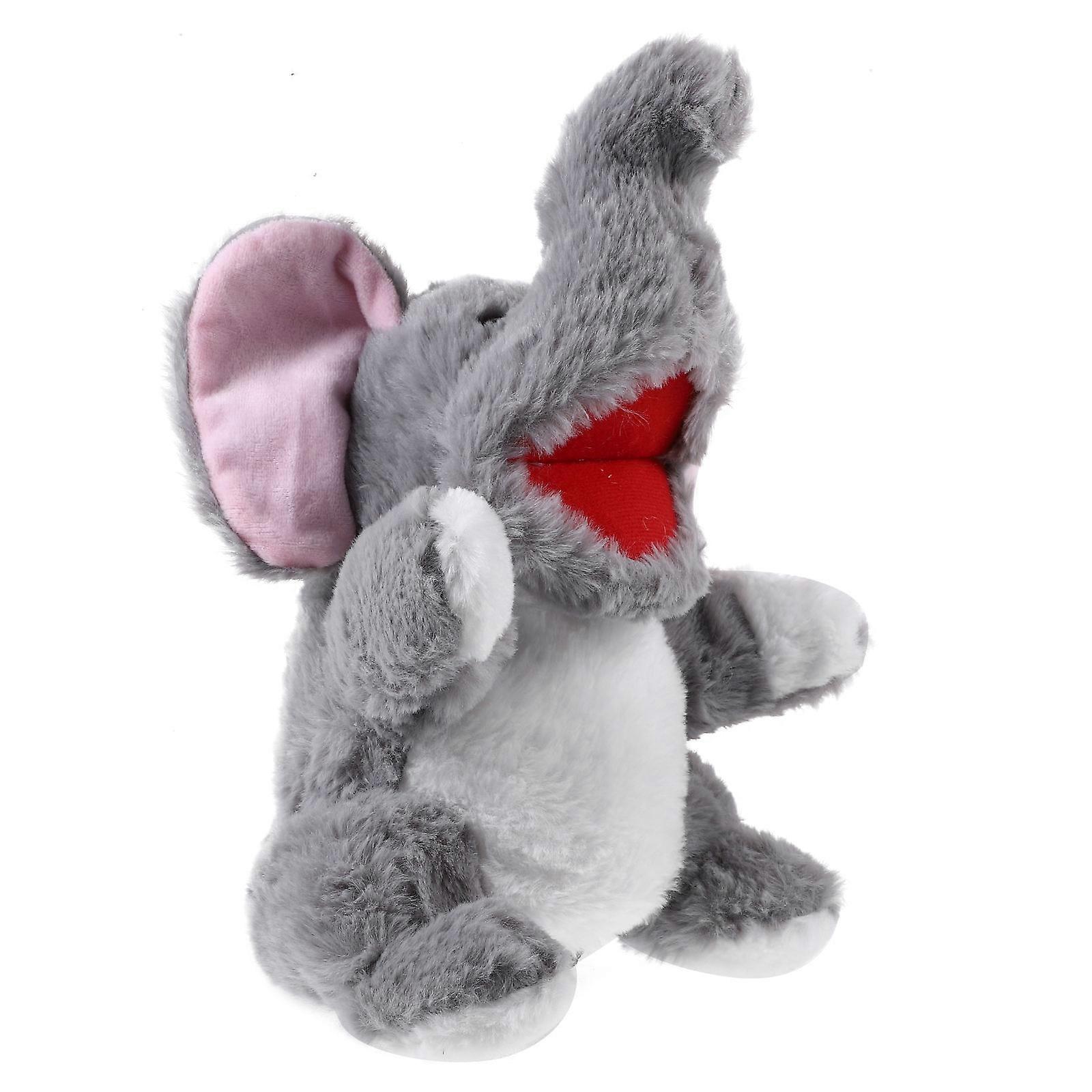 Plush Elephant Hand Puppet for Fun Storytelling