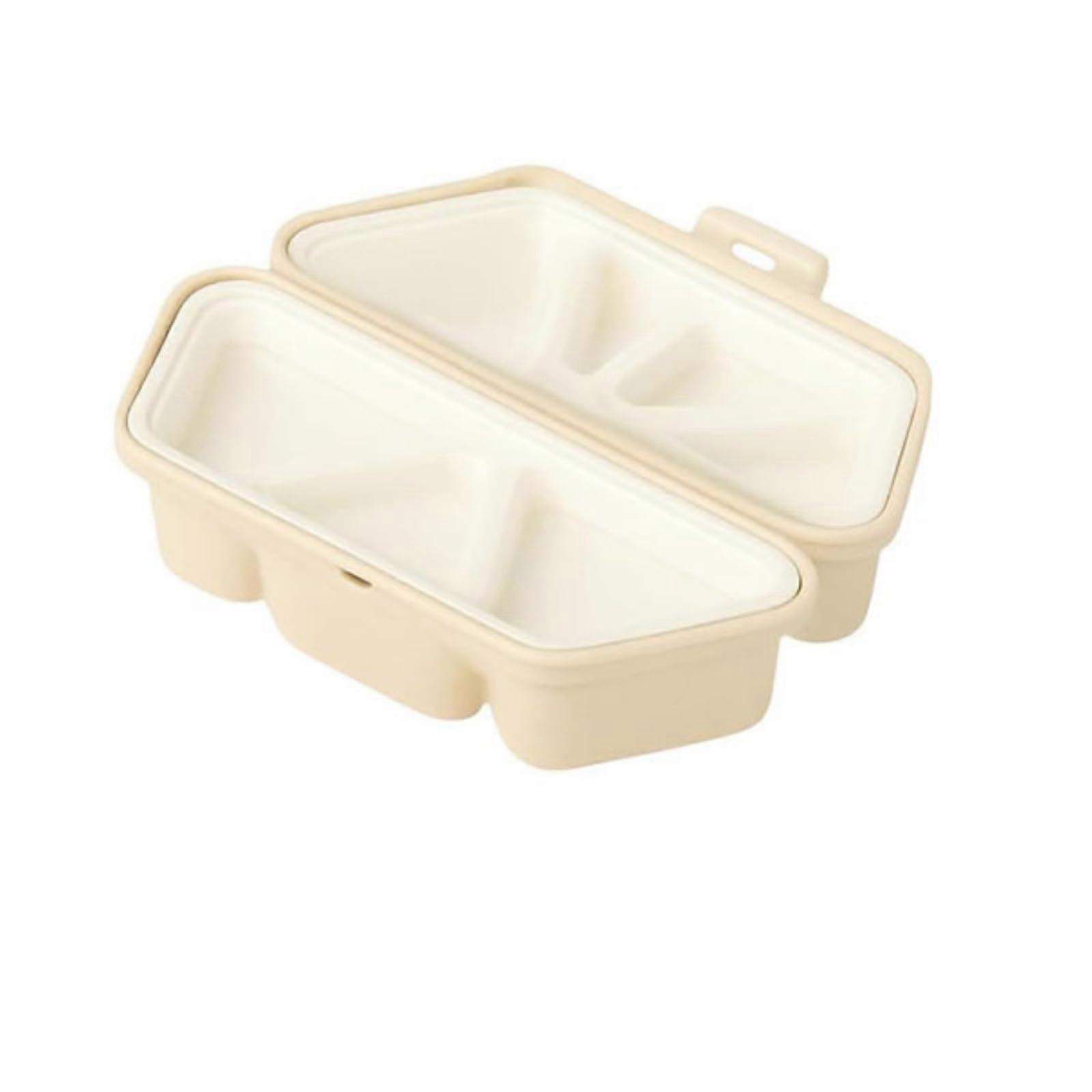 6 in 1 Rice Ball Mold Set with Six Shape Options, Multifunctional Sushi Mold Maker for Quick Meal Prep, Wheat Color