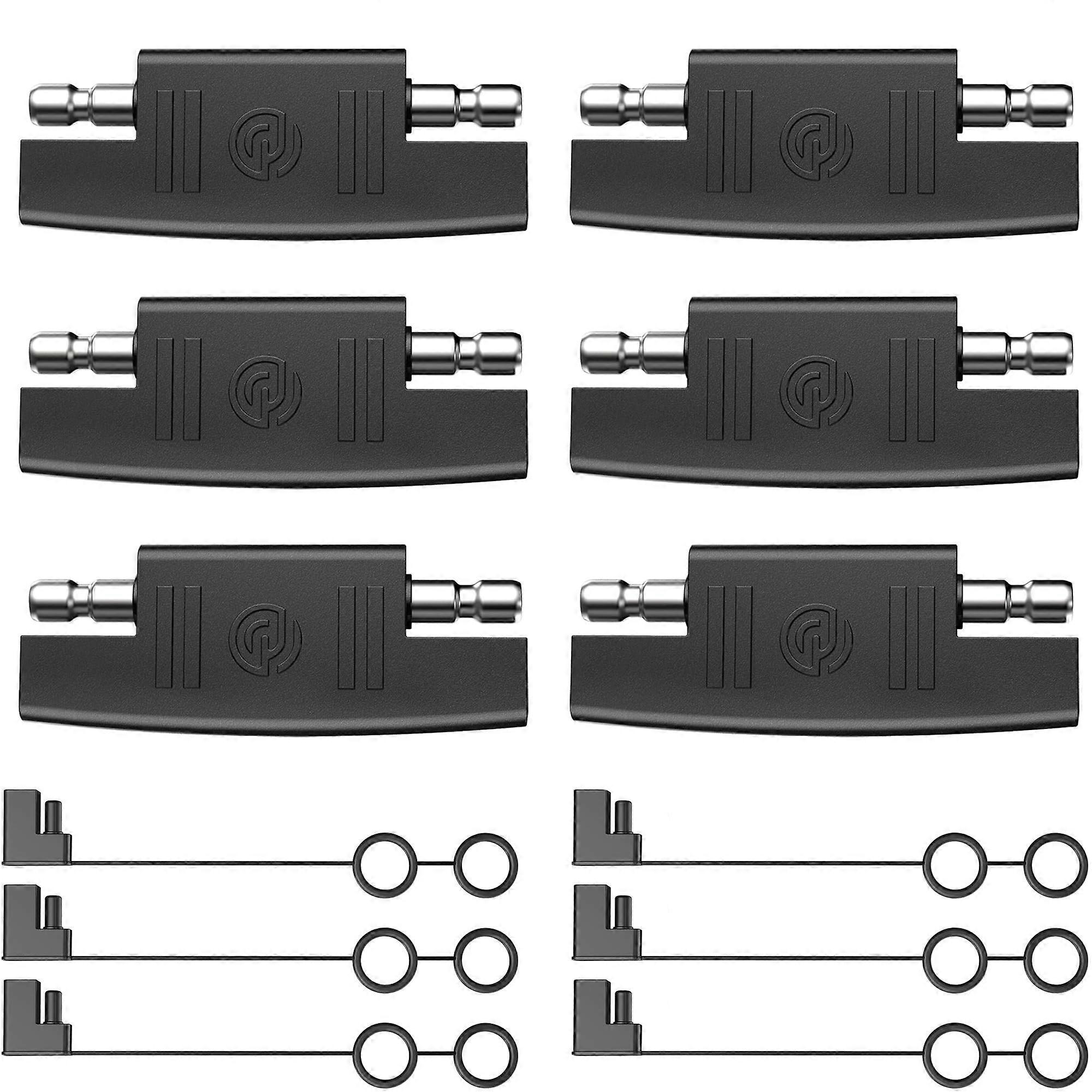 SAE Polarity Reverse Adapter 6 Pack, Quick Correction SAE Connector for Solar, Motorcycle, Automotive