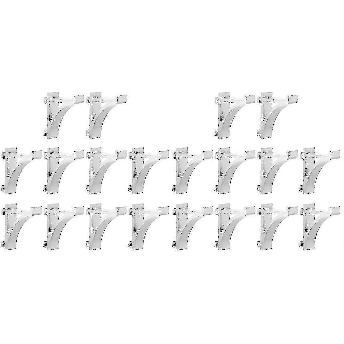 20 Pcs Freezer Shelf Clips Refrigerator Support Hooks Cooler Shelf Brace
