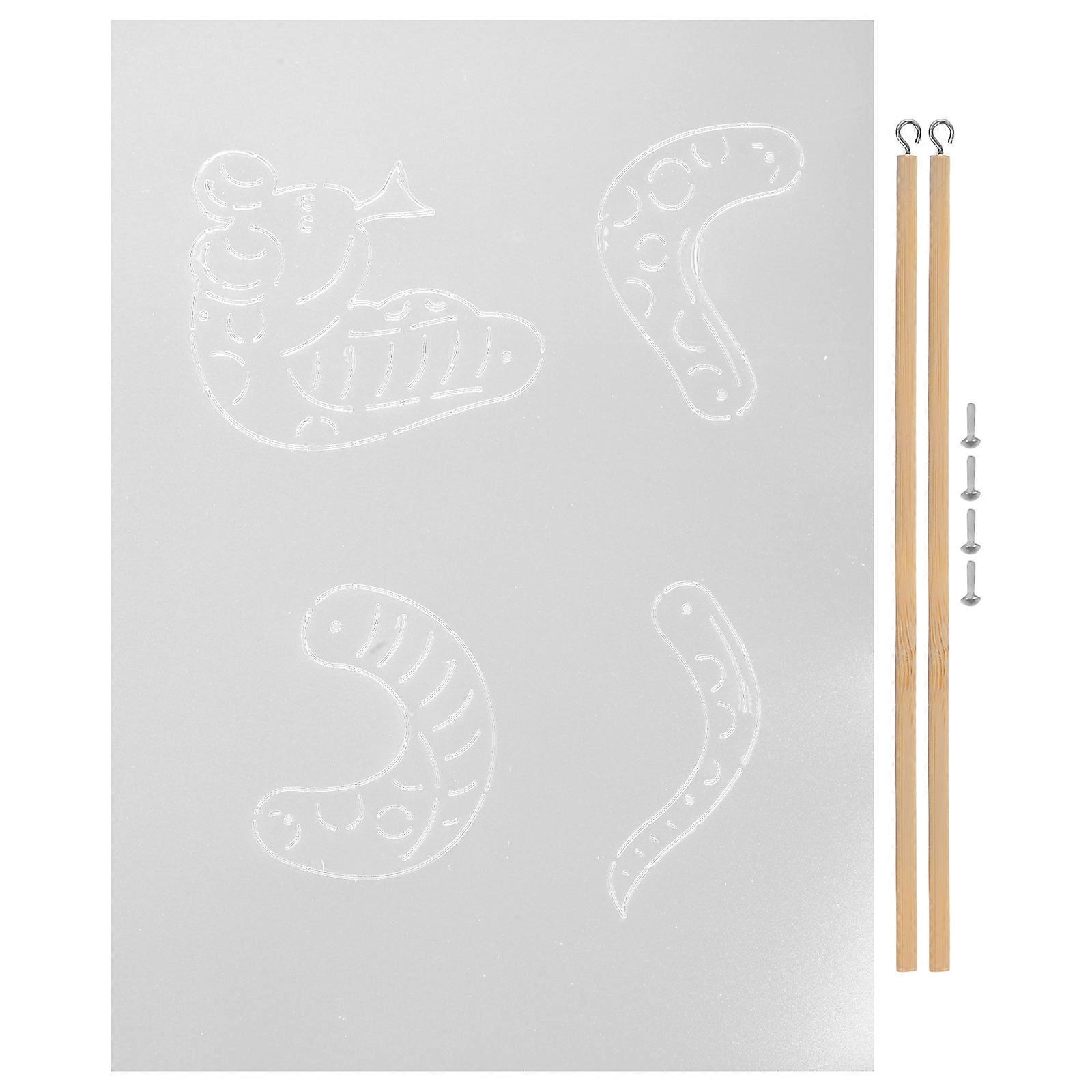 Puppet Making Kit Snake Shadow Puppet for Decor 1Set Multi Material