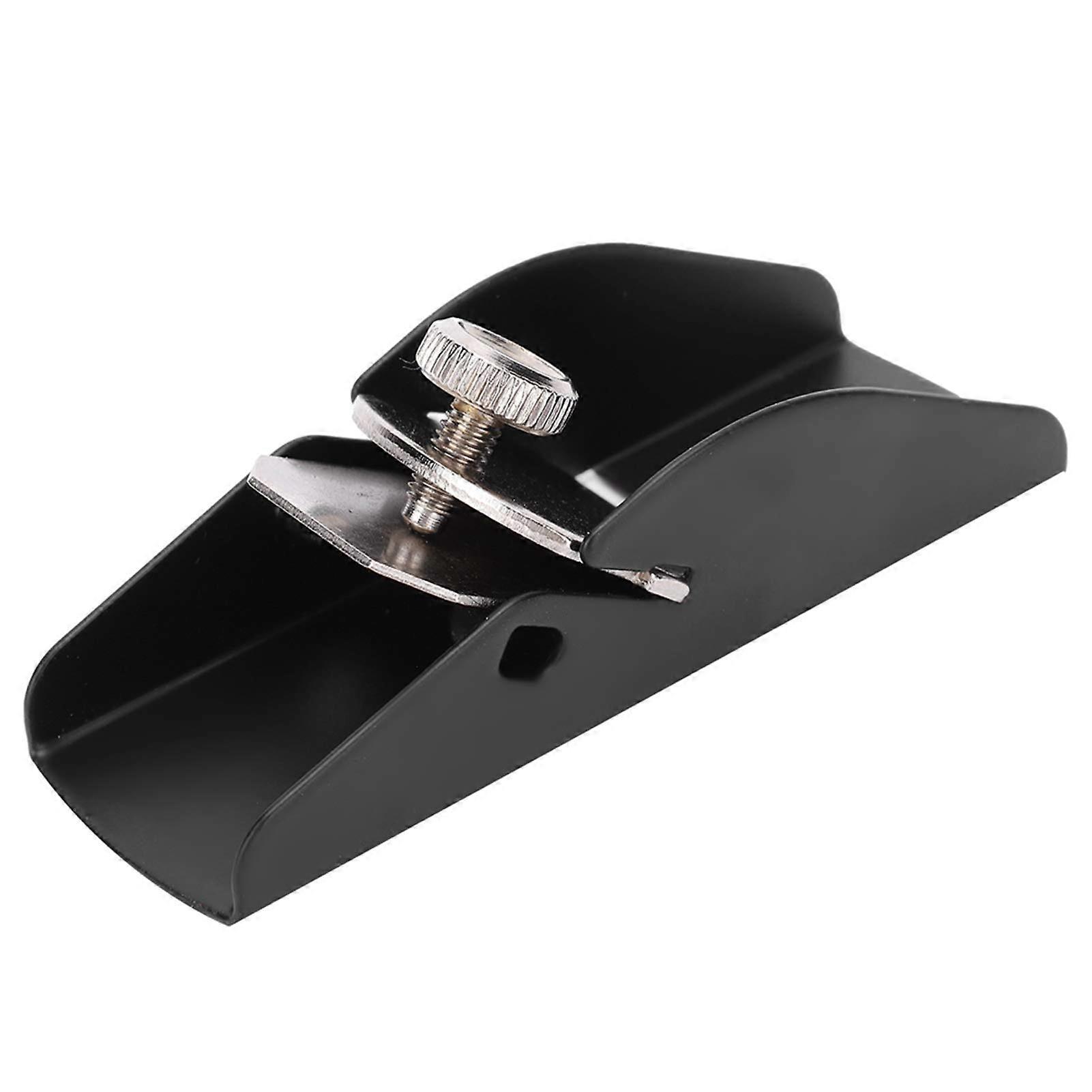 Mini Wood Planer Aluminum Alloy Adjustable Hand Tool for Precision Woodworking DIY and Modeling