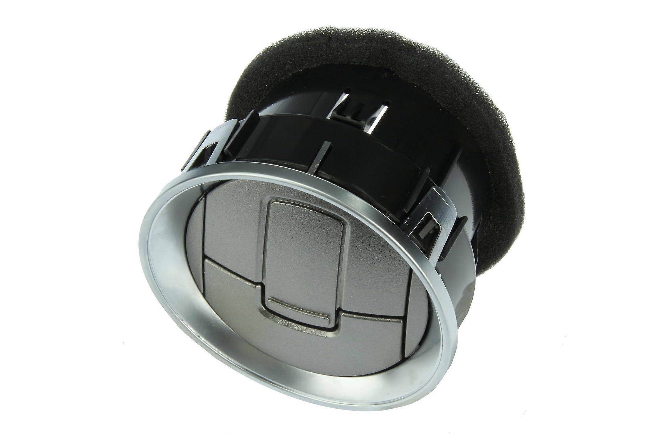 Compatible with Ford F150 2009-2014 Center Dashboard Air Vent Replacement Silver Finish