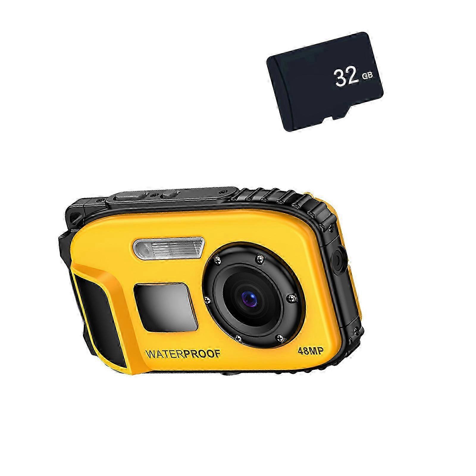 Child Friendly Impermeable Digital Camera 720P Auto Concentration Structure Thin Ergonomic Fast seal Active Kids Multicolor Cs fast