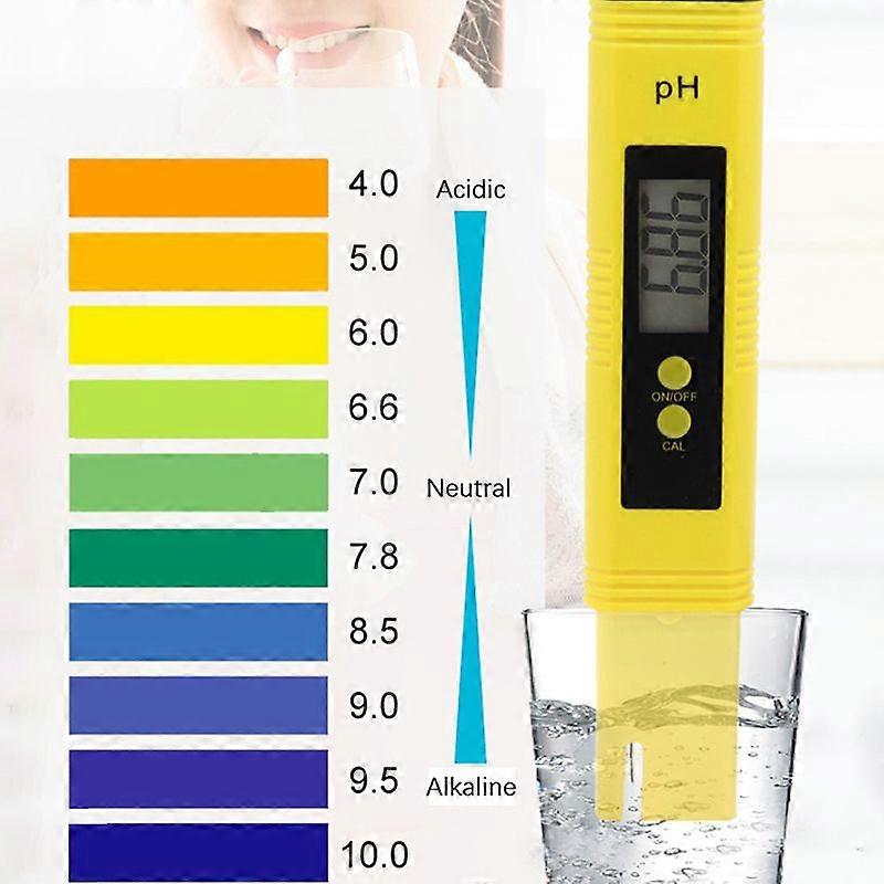 PH Meter 0.01 High Precision for Water Quality Tester with 0-14 Measurement