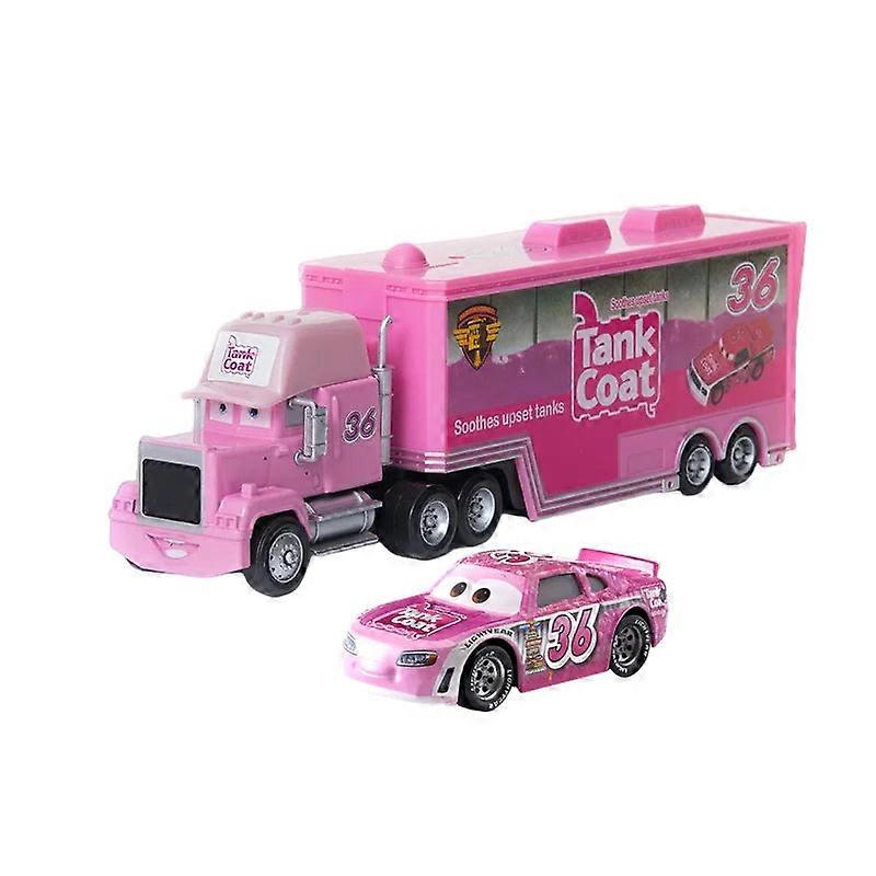 Pixar Cars Lightning Mcqueen Jackson Storm Mack Truck Diecast Model Toy