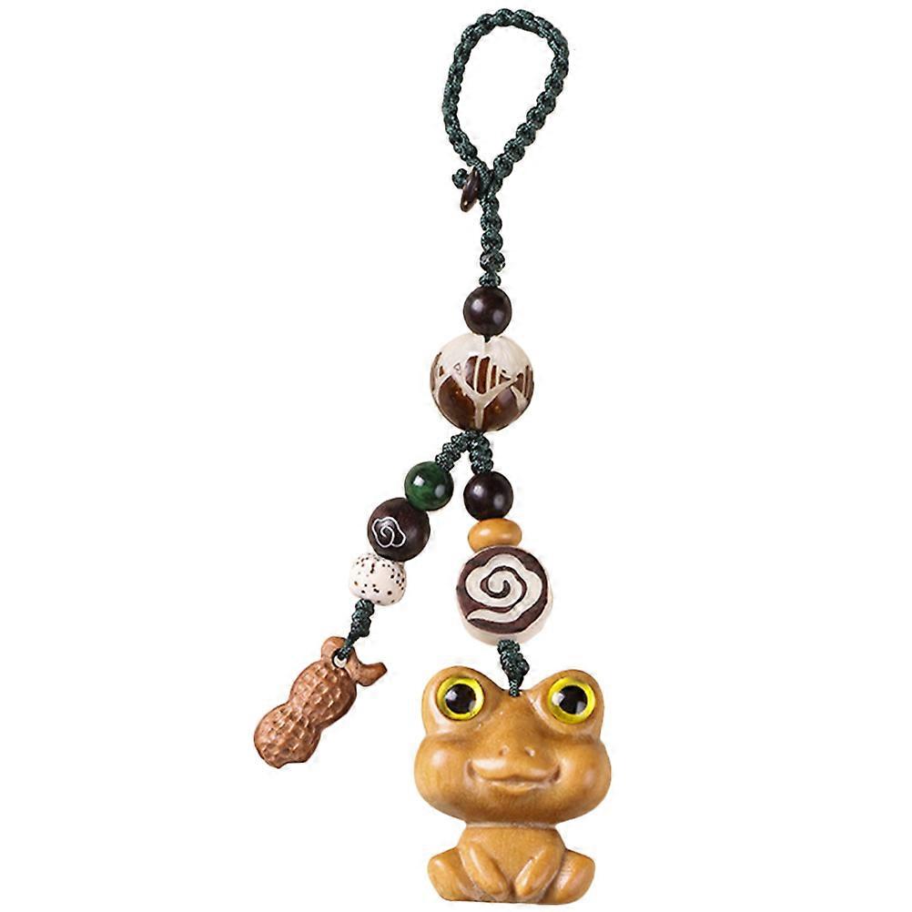 Cute Animal Keychain Craftsmanship Keyring Accessory Assorted Color Durable Material 1Pcs