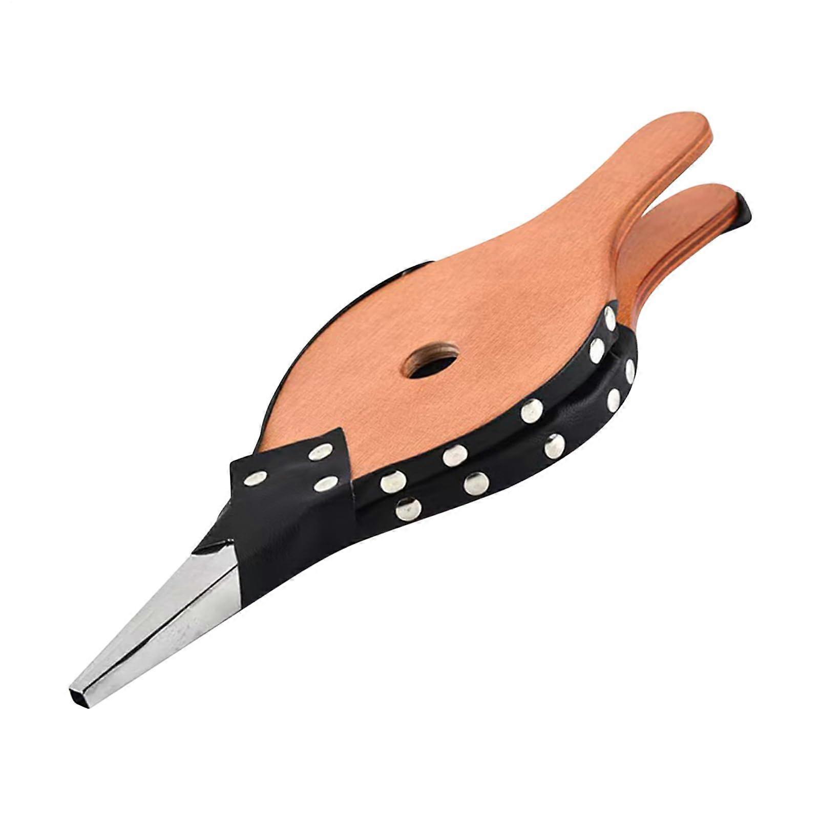 Fireplace Bellows with Precise Flame Control, HeatResistant Wood Fire Blower for Camping BBQ