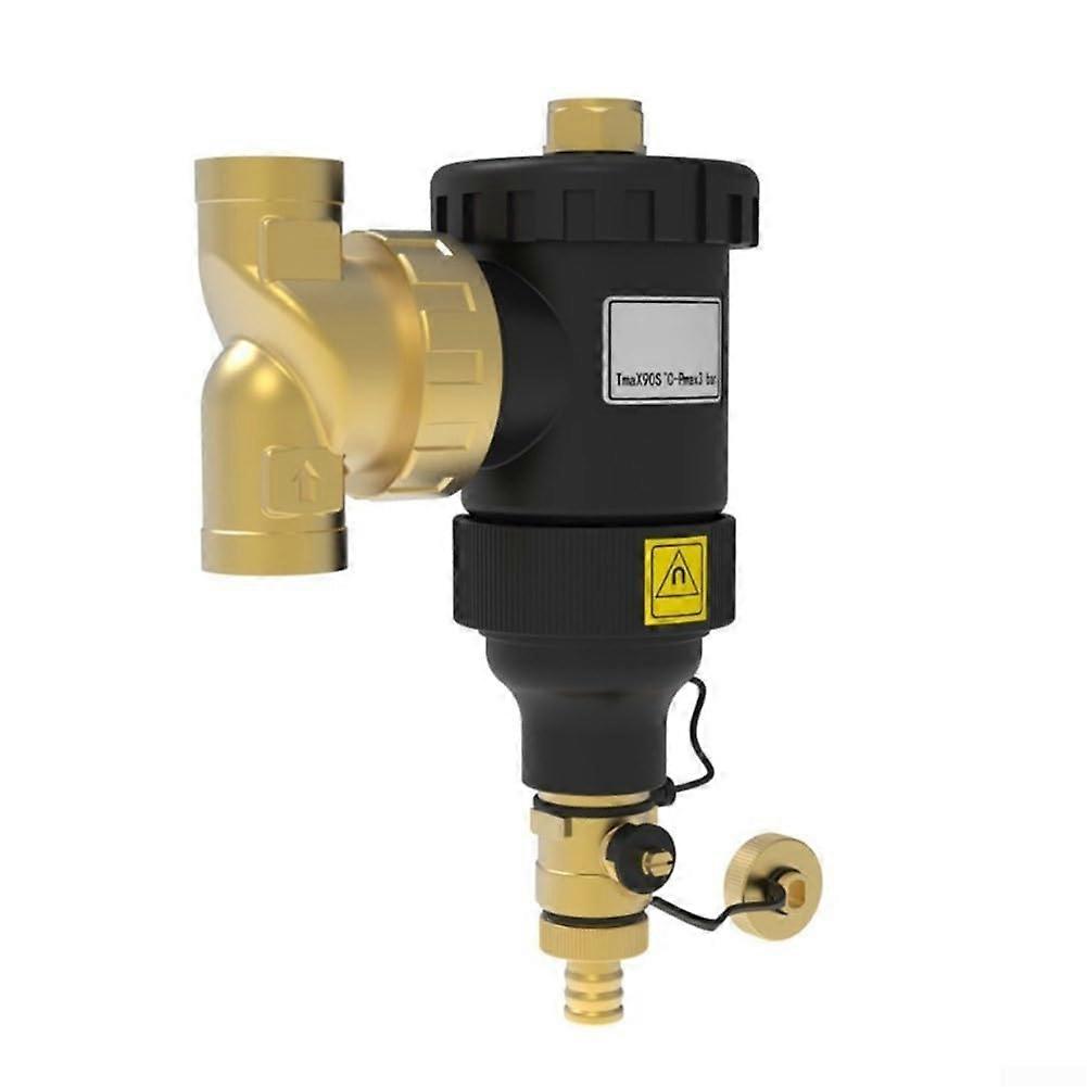 Magnetic Boiler Filter DN25 Stainless Steel Mesh Sludge Separator for Central Heating Systems