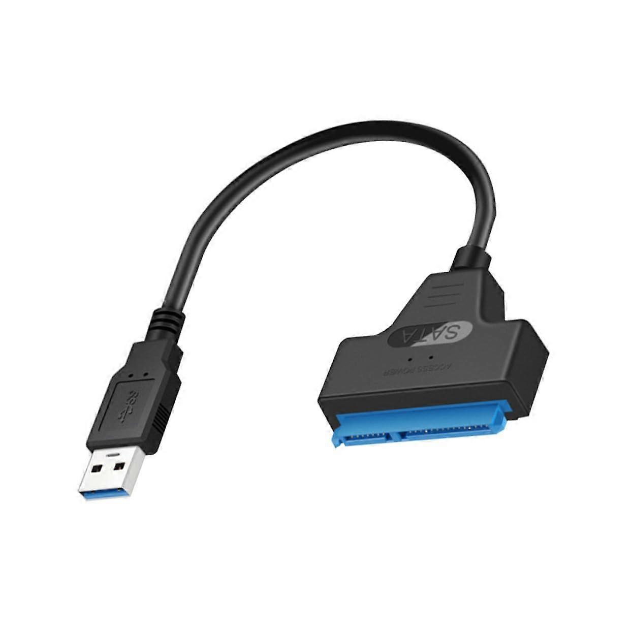 USB 3.0 Hard Drive Adapter Cable with Speed Data Transfer and Backward SATA Compatibility