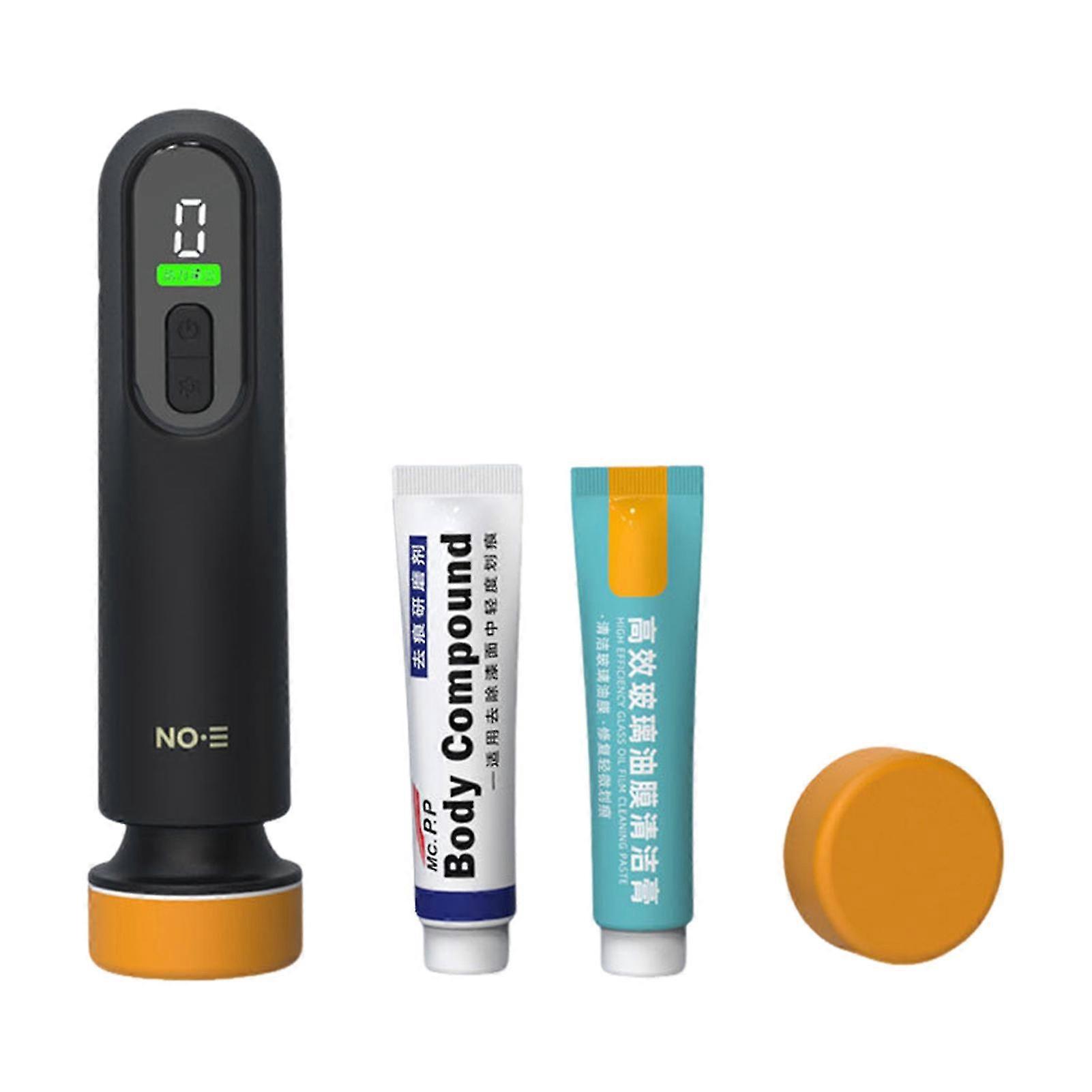 Powerful Car Glass Oil Film Remover Windshield Cleaner Multi-Function Cleaning Brush Effortless Professional Detailing  Basic