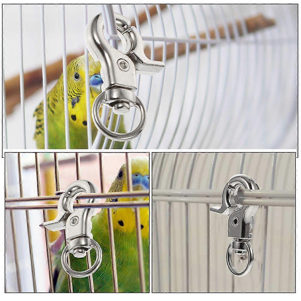 10pcs Trigger Snap Hook Trigger Clasp Swivel Snap Hooks Replacement Bag Hook Lanyard Clips