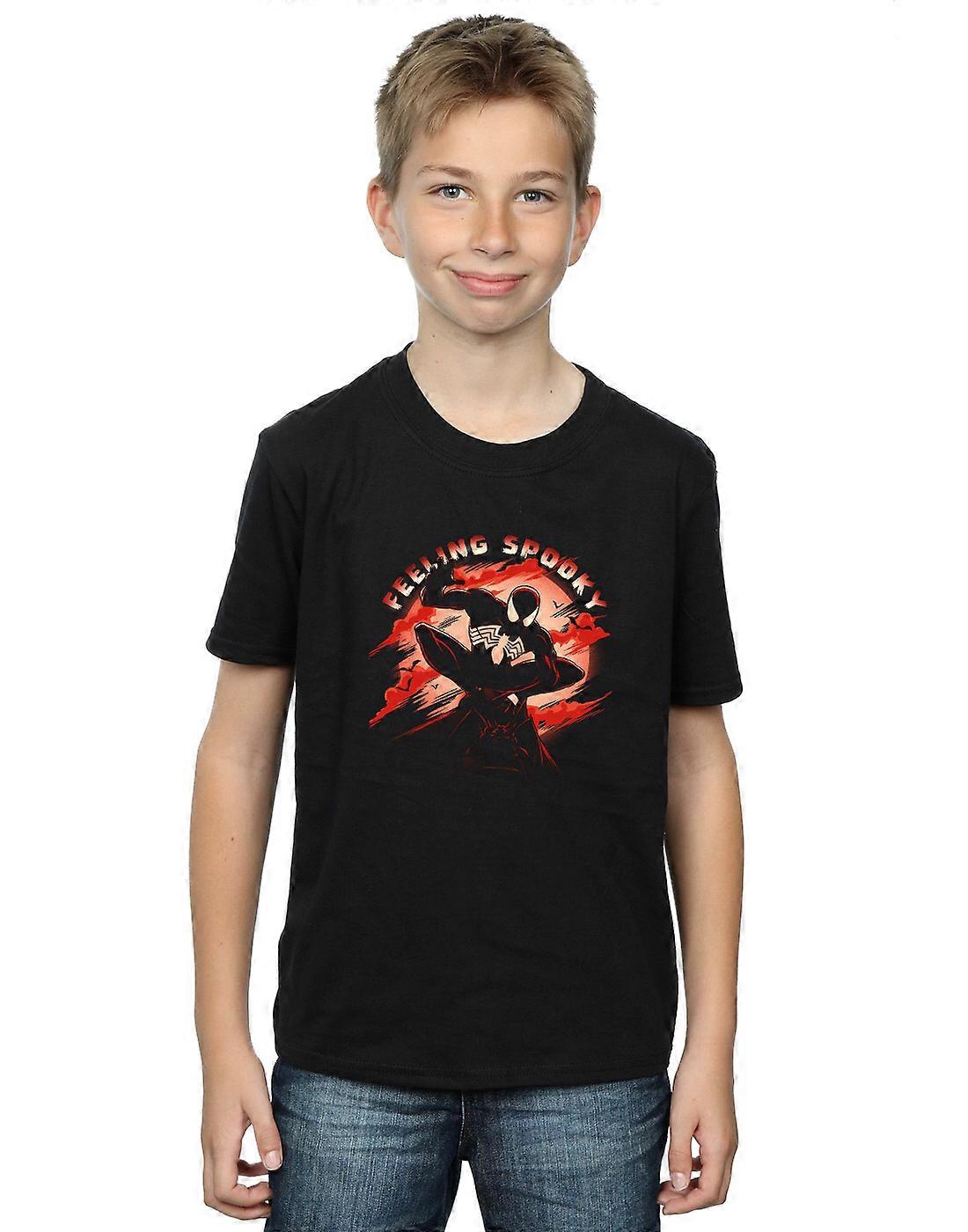 Marvel Boys Spider-Man Feeling Spooky T-Shirt