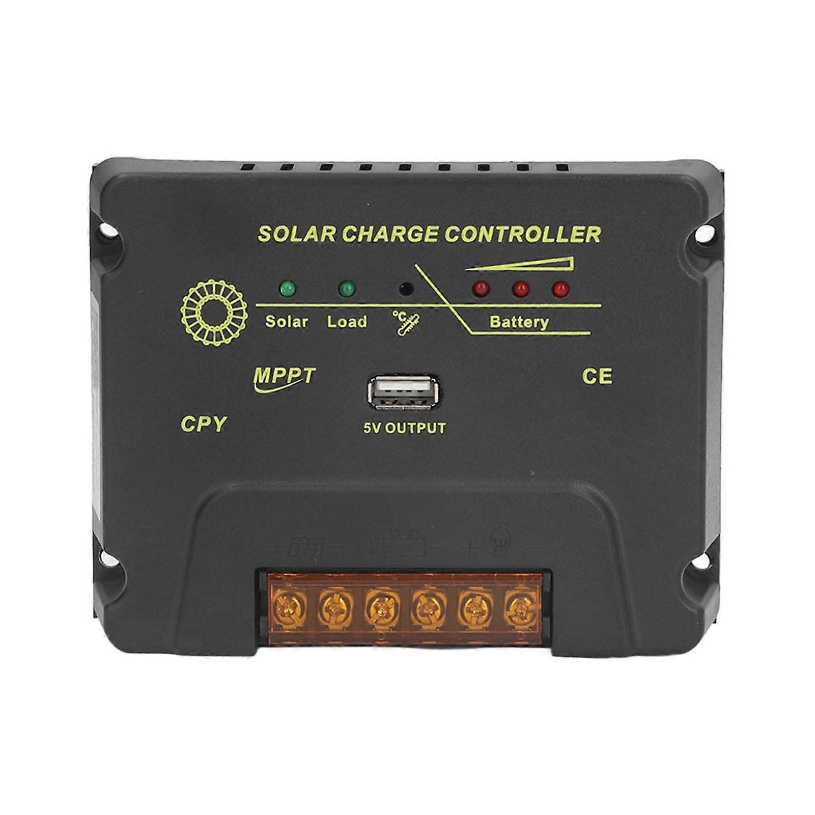 MPPT Solar Charge Controller 20A 12V 24V with 99% Efficiency and Battery Protection for OffGrid