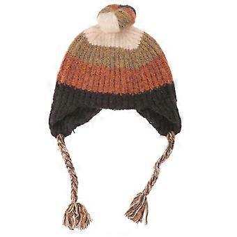 Sombrero de punto cálido Sombrero cálido de invierno Sombrero de punto decorativo Sombrero de punto para mujer con trenzas