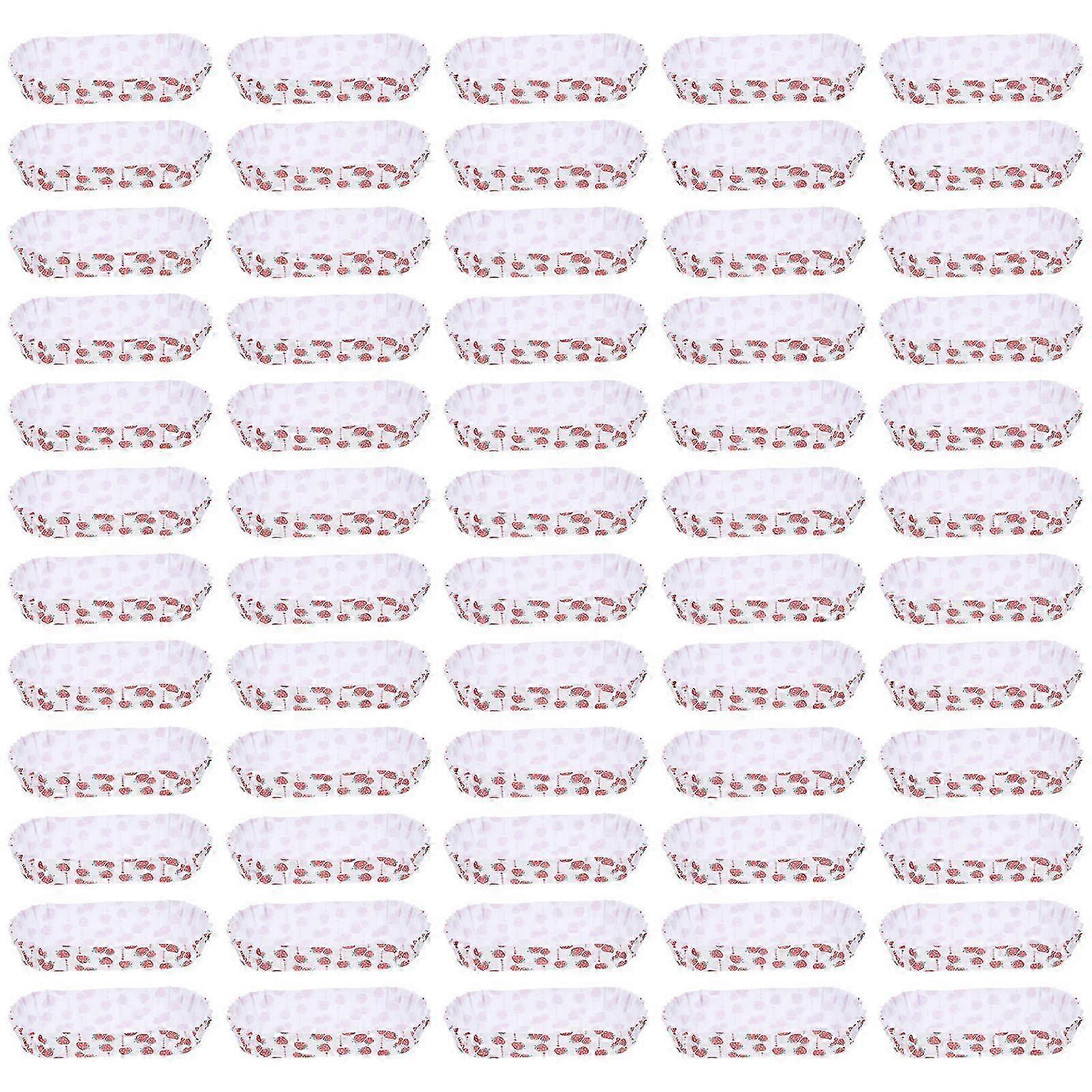 Boat Multi-Function Hot Dog 100Pcs Red Paper