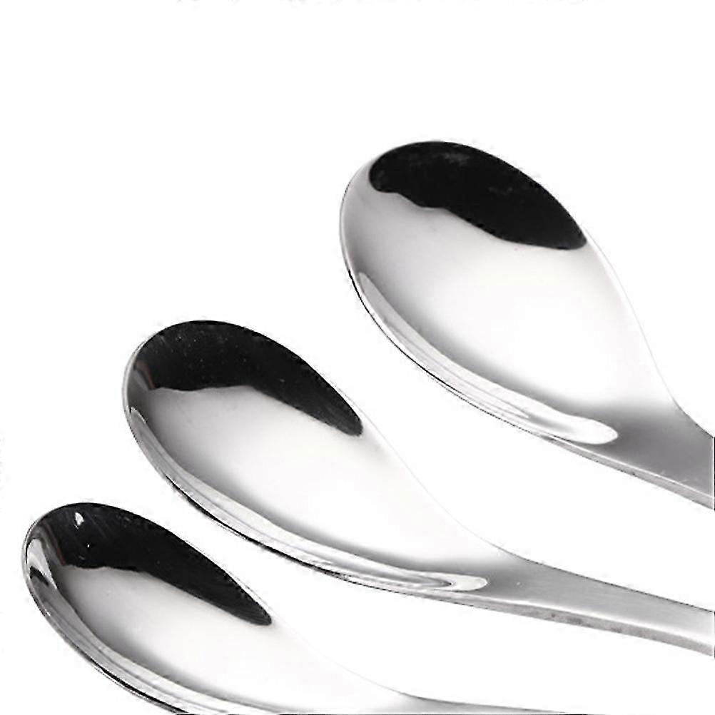 Stainless Steel Serving Spoon Set For Flatware 3Pcs