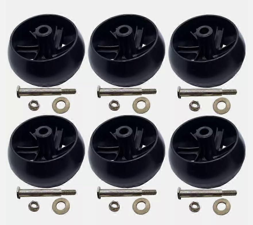 Deck Wheel Replacement Kit 5 Inch with Hardware for Husqvarna Riding Mower Direct Fit
