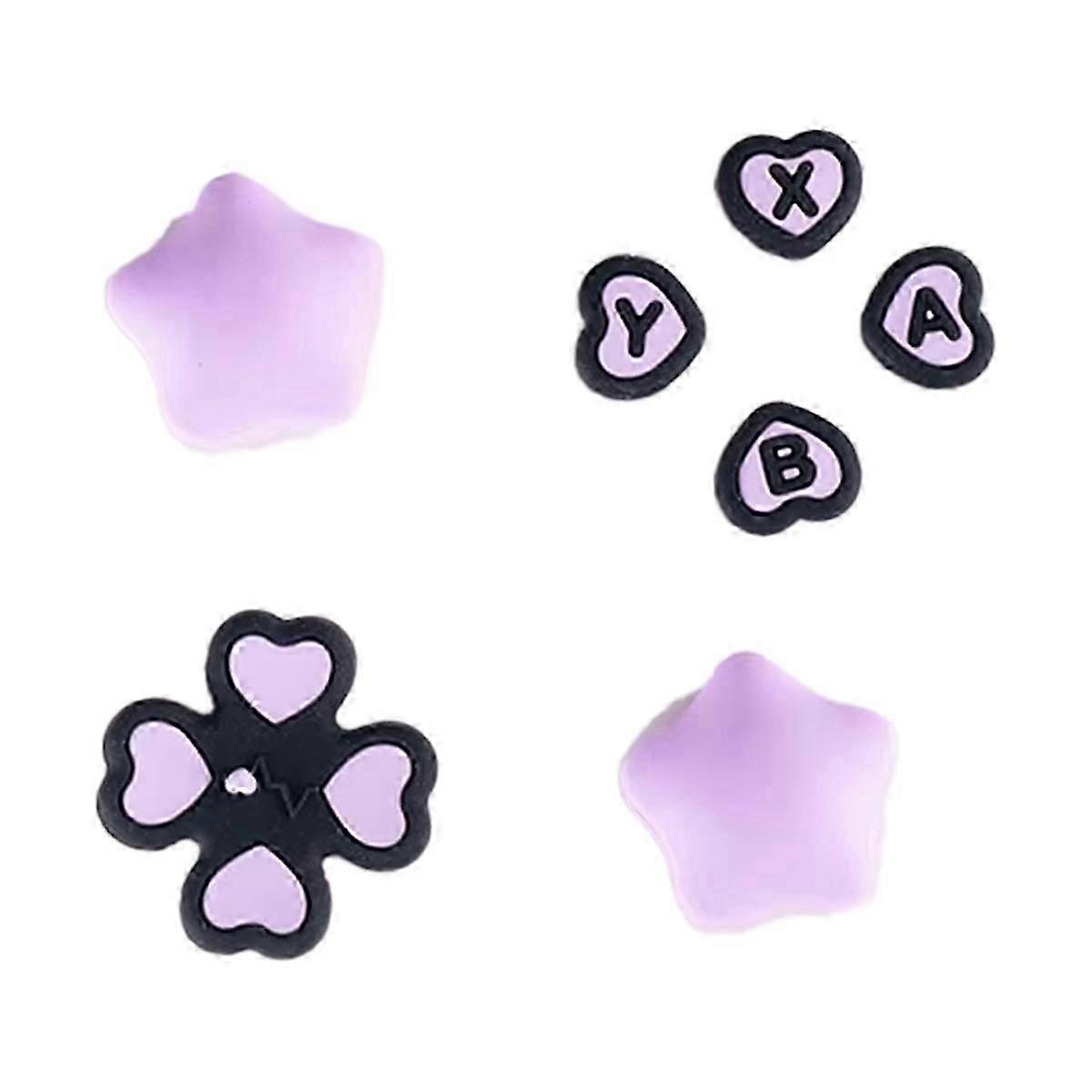 ABXY Key Sticker Skin Case for Switch Oled Joy-Con Thumb Stick,C