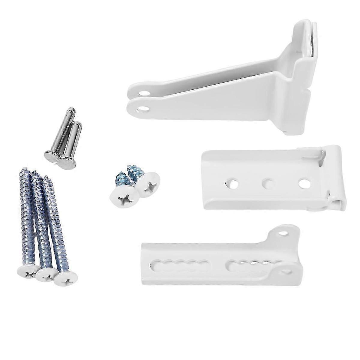 Door Closer Bracket,Repair Jamb Bracket Compatible for ,White