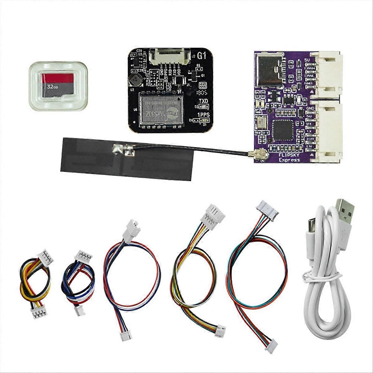 FSESC EXPRESS ESC Expansion Board+GPS Module+Memory Card Supports WIFI+Bluetooth GPS Positioning Da