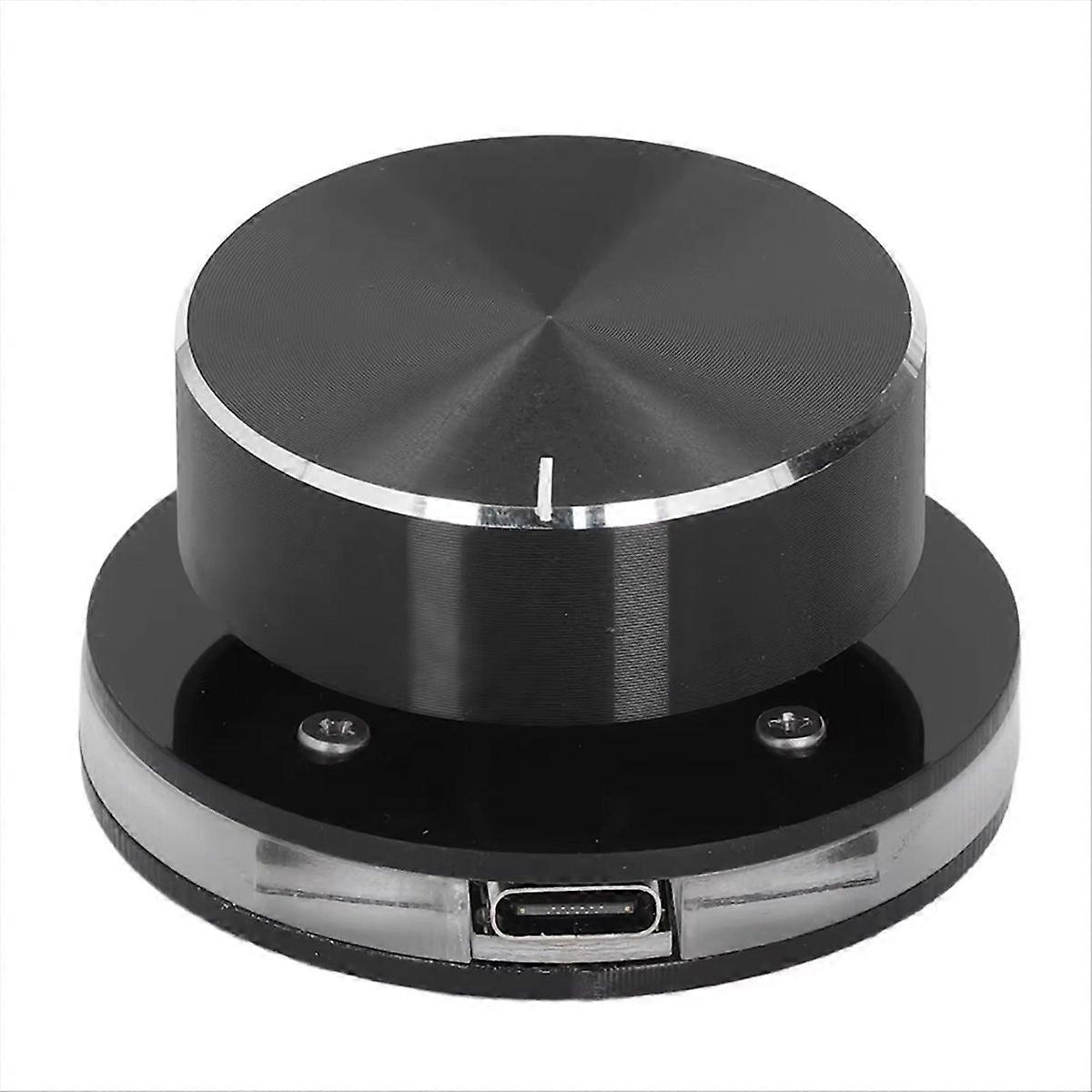 USB Volume Control Knob for Android System PC Multimedia Type C External Media Adjustment Controller