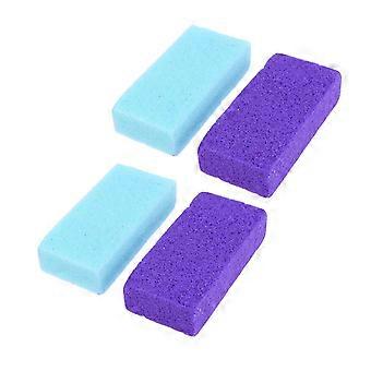 Foot File and Callus Remover with Ergonomic Grip, Replaceable Rasp Pad, Pedicure Brush for Heel Care