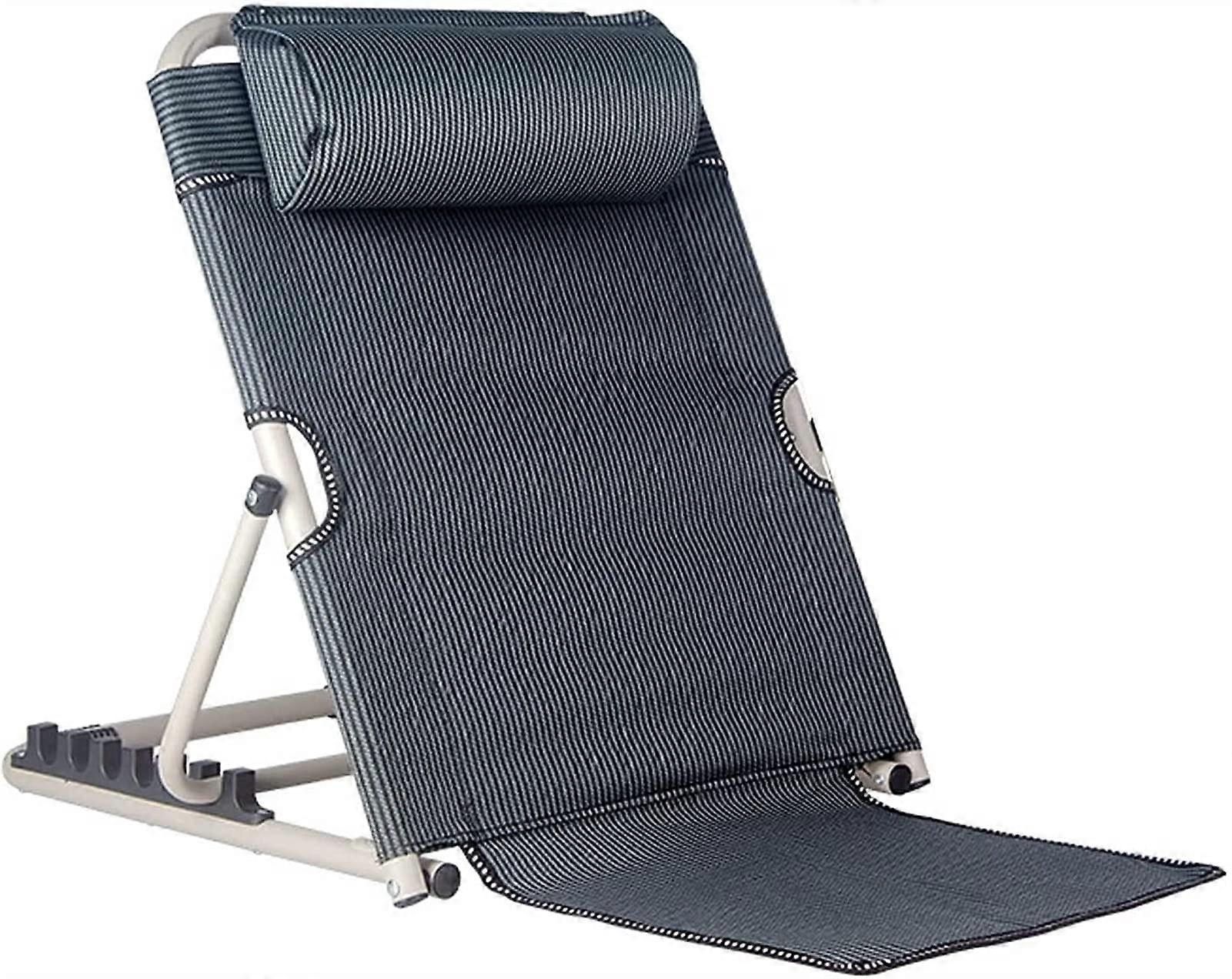 Adjustable Bed Backrest with 6Gear Ergonomic Support, Foldable Oxford Cloth Wedge Frame
