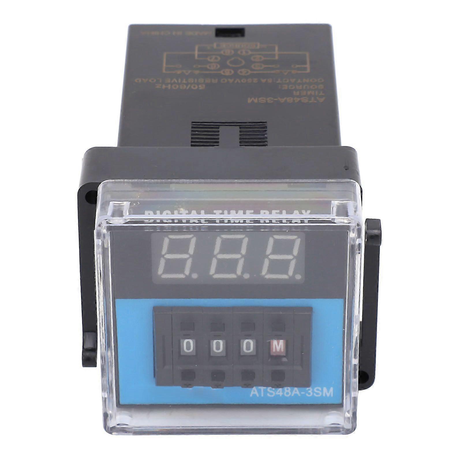 ATS48A3SM Professional Time Relay Adjustable Cycle Time Delay Relay Control ComponentDC24V