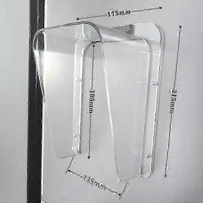 Waterproof Plastic Cover for Keypad Doorbell Card Reader Sun Shell Protector Case Rainproof Security Access Control Guard