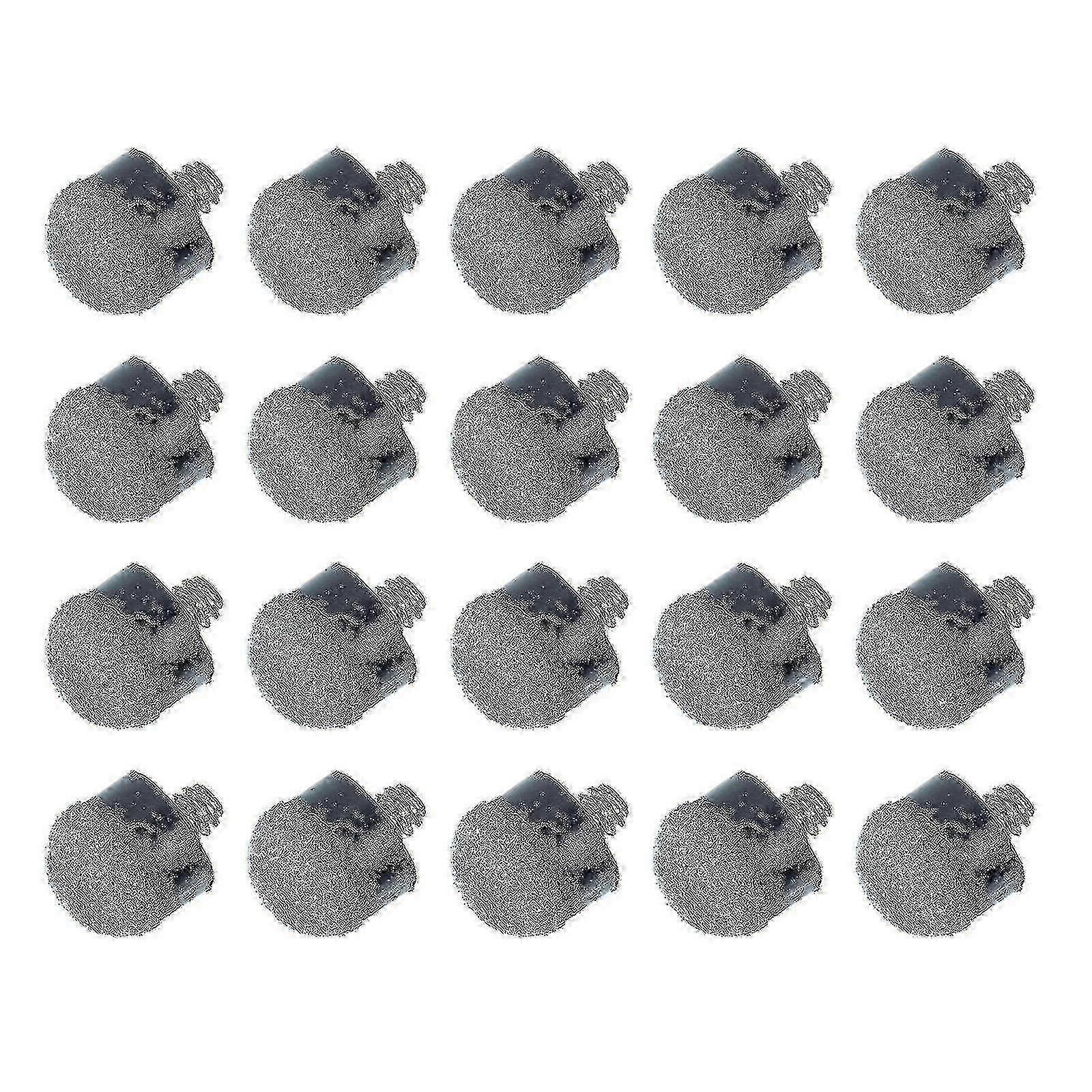 20 Pcs Pool Cue Tips Leather Billiard Cue Tips Leather Pool Cue Replacement Tips