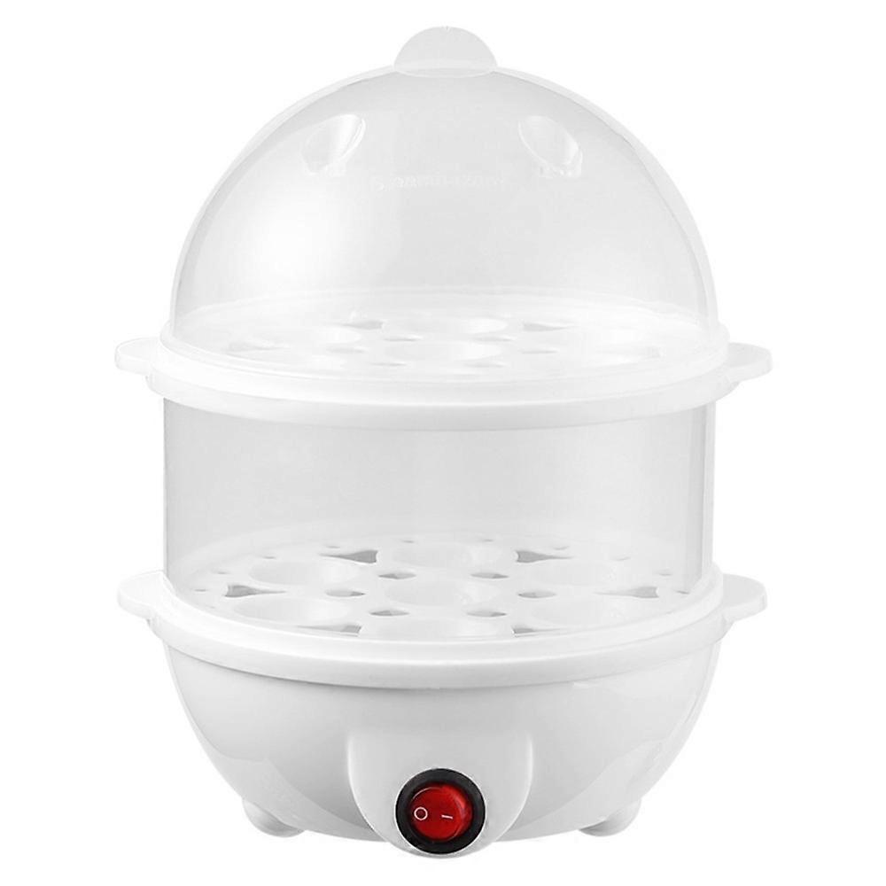 Automatic Double Electric Egg Streamer Custom Auto-Power Off Mini Kitchen Breakfast Machine US Plug