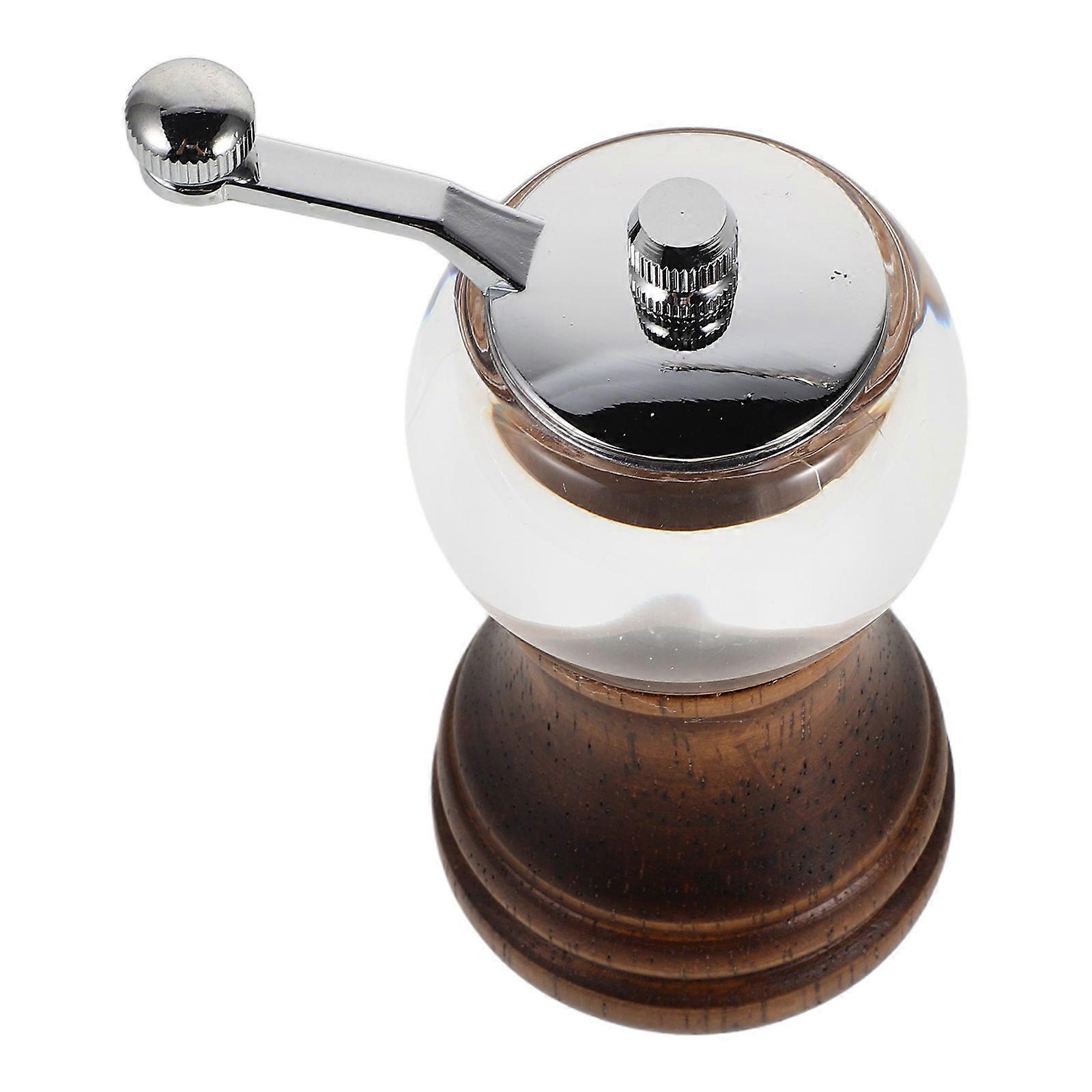 Manual Pepper Grinder for Kitchen Cooking with Crank