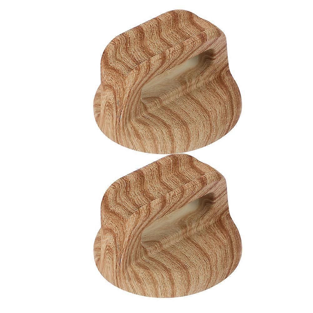 Anti-Scald Pot Lid Handle 2Pcs Replacement Bakelite Knobs for Cookware