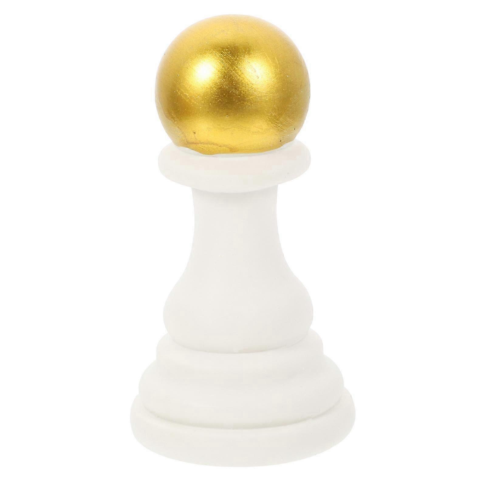 Multi Resin Chess Decor for Home Creative Desktop Chess Status