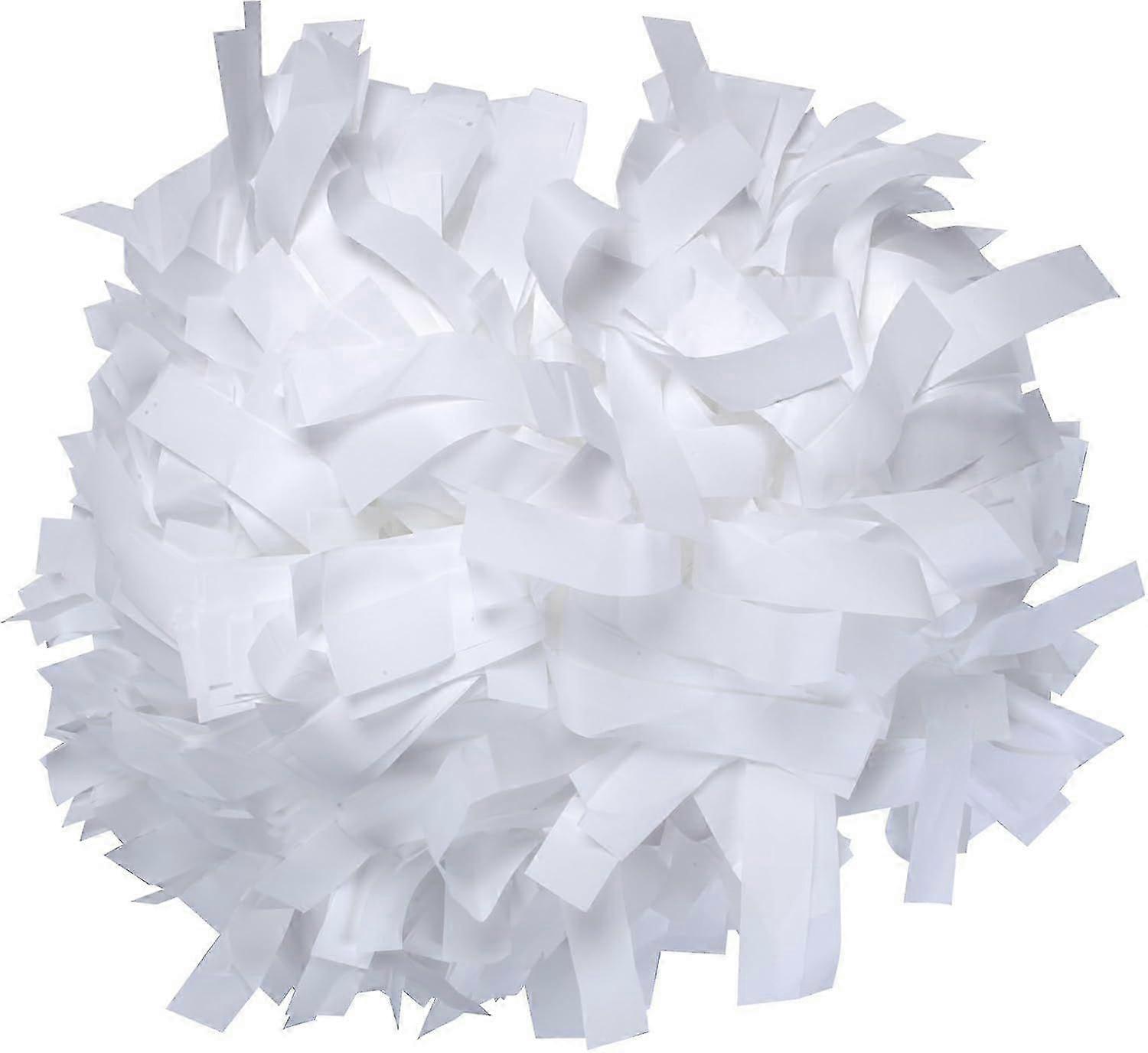 Pompons de plástico ICObuty para líderes de torcida, 15 cm (6 polegadas), 1 par (2 peças).