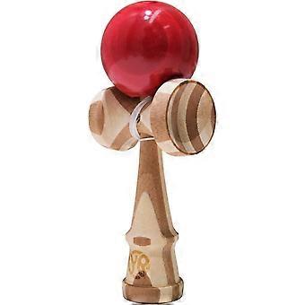 Drewniana piłka Kendama Skill Ball Klasyczna drewniana zabawka logiczna poprawia koncentrację i elastyczność dłoni u dzieci, idealna do codziennych zabaw rodzic-dziecko oraz do ćwiczeń słuchu