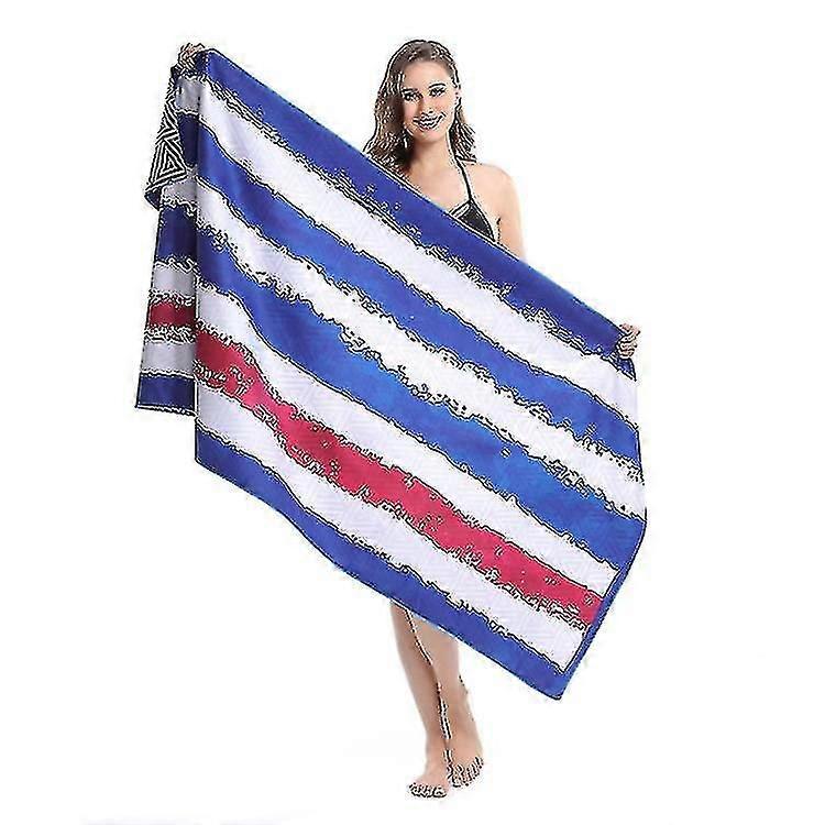 Quick-drying Printed Microfiber Beach Towel