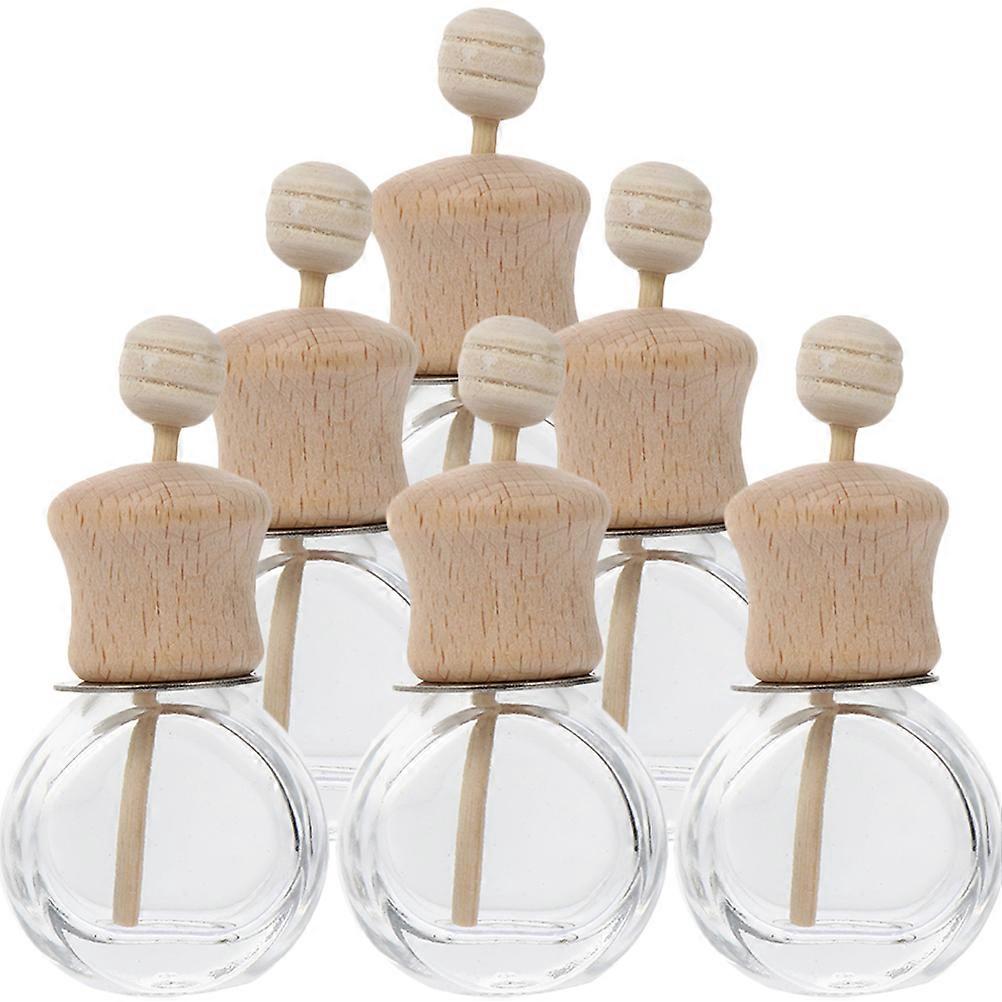 6 Stück Duftdiffusor Wiederverwendbarer Duftdiffusor Clip On Parfümdiffusorflasche