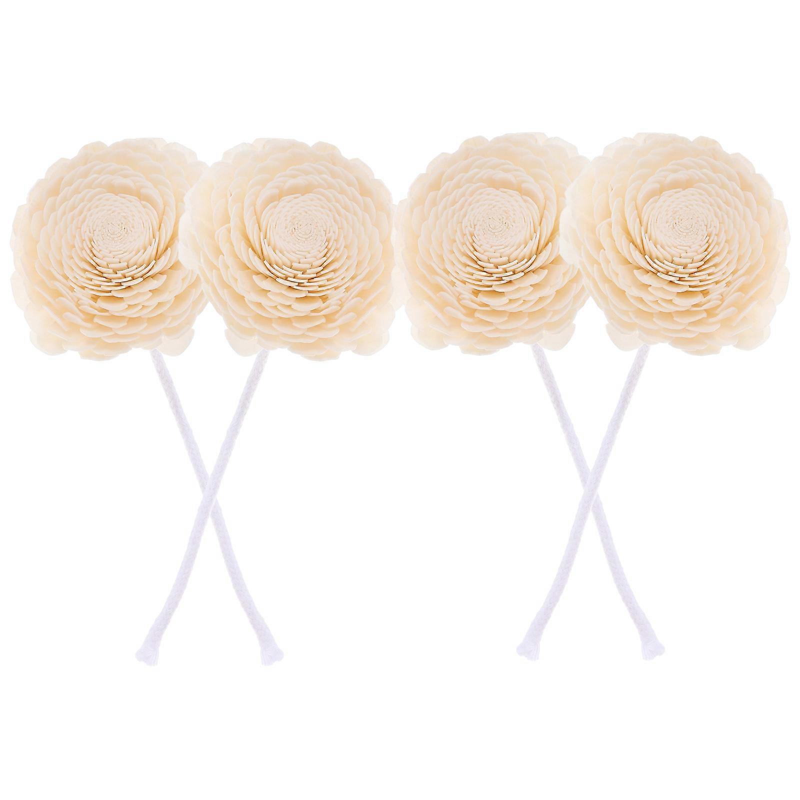 4pcs Cotton Made Flower Decoration Multi-use Dried Flower Diffuser Essential Oil Flower Diffuser