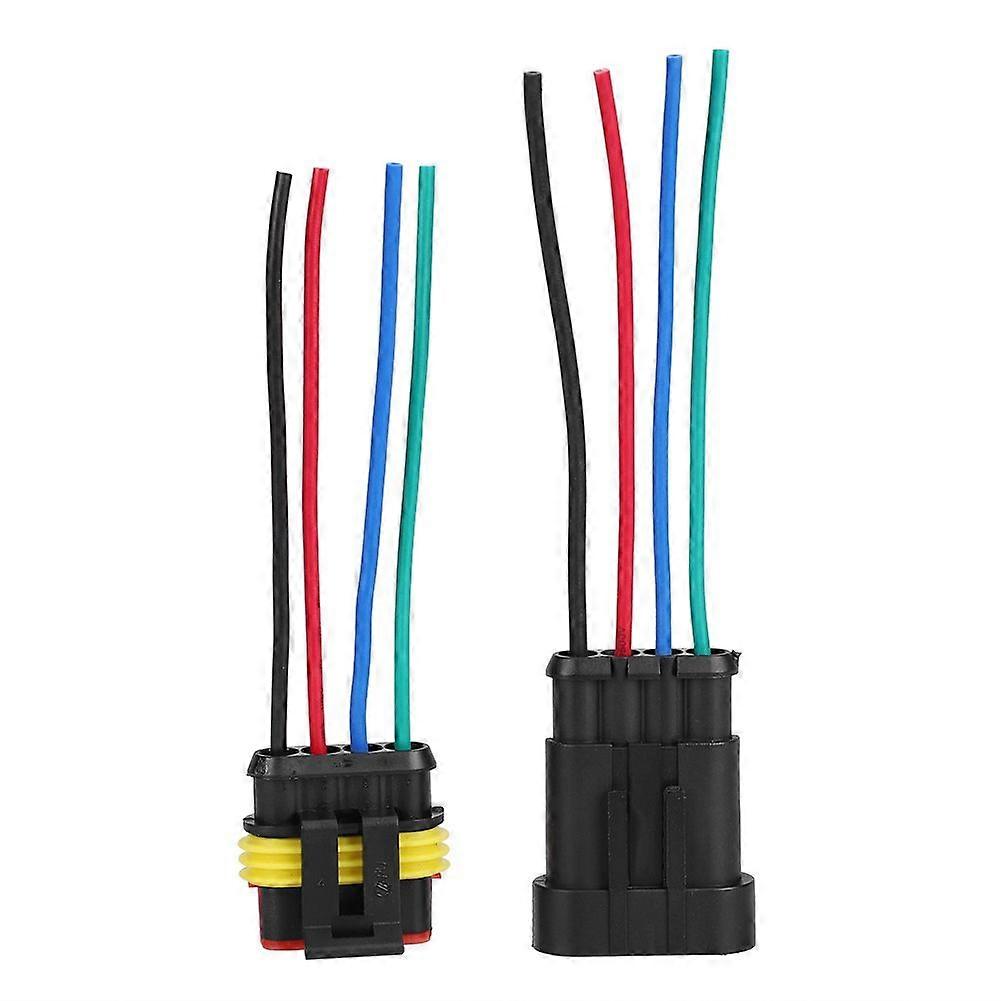 Wasserdichter 4-poliger Auto-Kabelstecker