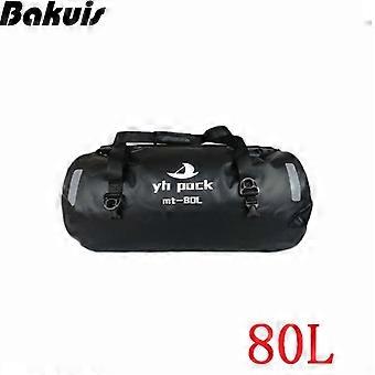 40/66/80/90L Motorfiets rugzak motorfiets zadel tassen outdoor reizen droge bagage roll pack tas waterdichte moto tas schoudertas
