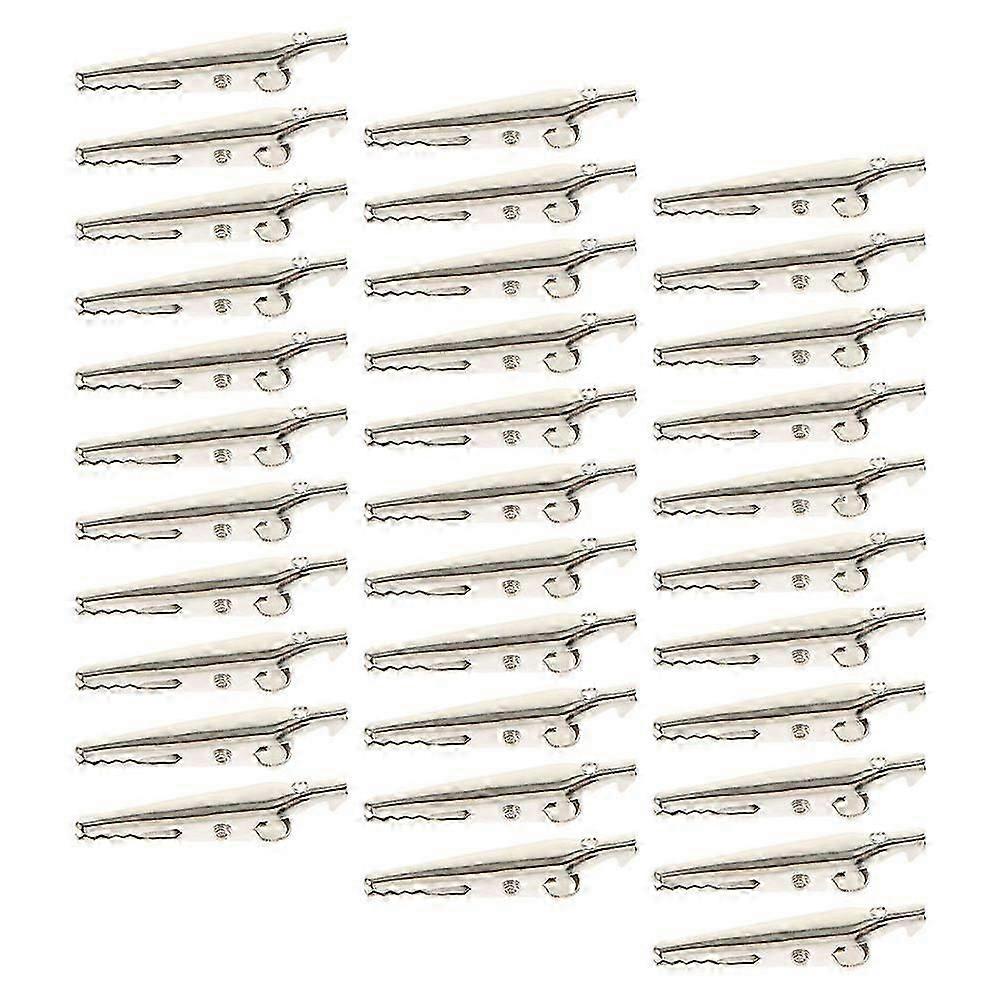 Iron Clips Clamps for Electrical Testing 100Pcs Practical Set
