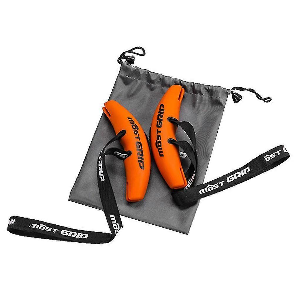 Orange Pull-up Bar Barbell Exercise Strength Sling Trainer 1Pcs